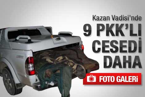 Kazan Vadisi'nde 9 PKK'lı cesedi daha bulundu