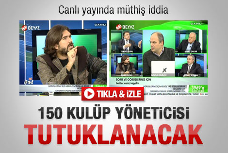 Kütahyalı: 150 kulüp yöneticisi tutuklanacak