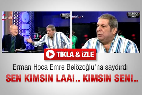 Toroğlu: Sen kimsin lan Emre