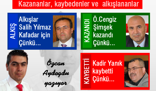 Kaybedenler, kazananlar, alkışlananlar