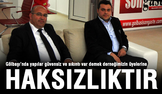 Üyelerimize haksızlıktır