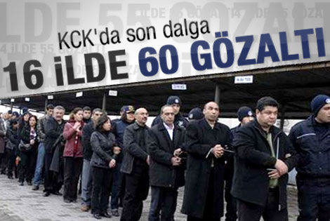 KCK operasyonlarında son dalga