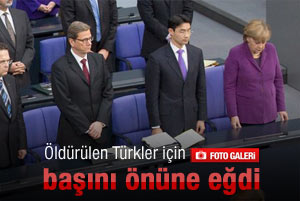 Almanya Türkler için saygı duruşunda bulundu