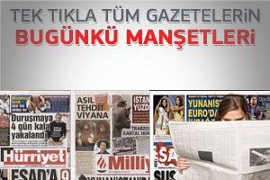 28 Kasım 2011 günün gazete manşetleri