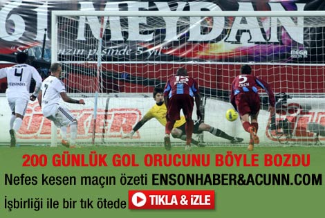 Trabzonspor - Beşiktaş maçının özeti -izle