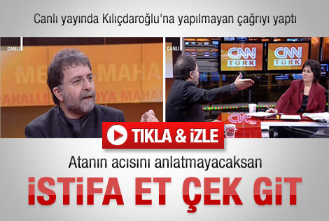 Ahmet Hakan Kılıçdaroğlu'na yapılmayan çağrıyı yaptı