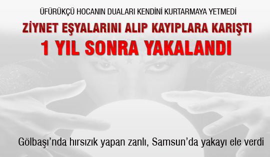 Üfürükçü hoca yakayı ele verdi