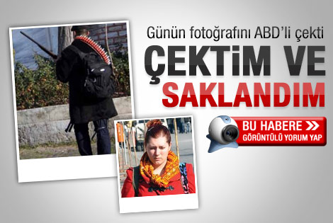 Saldırganın fotoğrafını çekip saklandı