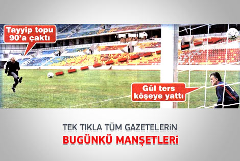 07 Aralık 2011 günün gazete manşetleri