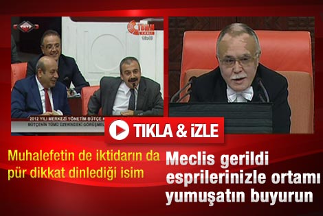 Sırrı Süreyya Önder'in sözleri Meclis'i güldürdü - İzle