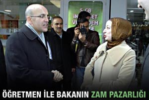 Öğretmen bakandan zam istedi