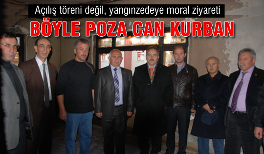 Açılış töreni değil, felaket haberi