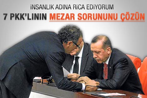 BDP'li Sakık'tan mezar ricası