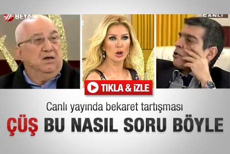 Canlı yayında bekaret tartışması - İzle