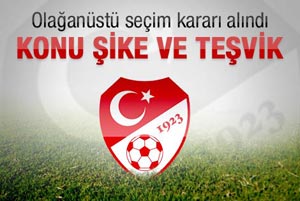 TFF'den olağanüstü genel kurul açıklaması