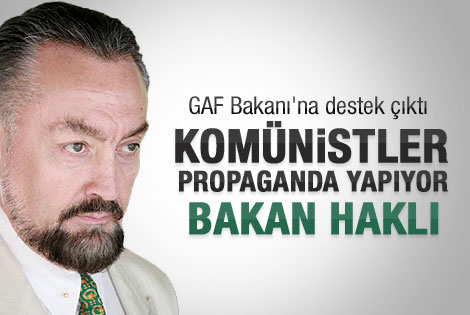 Adnan Oktar İçişleri Bakanı'na destek çıktı - izle