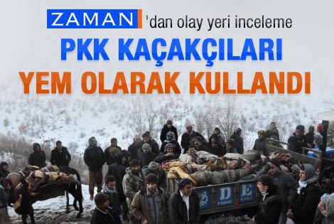 PKK mazot kaçakçılarını yem yaptı