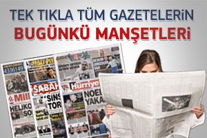 2 Ocak 2012 günün gazete manşetleri