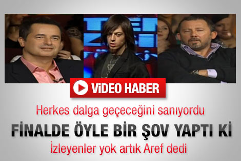 Aref yok artık dedirtti