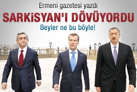 Aliyev Sarkisyan'ı dövüyordu