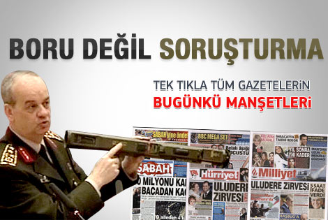 03 Ocak 2012 günün gazete manşetleri