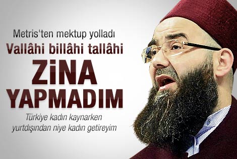 Cübbeli'den mektuplu fuhuş savunması