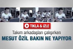 Takım çalışmasında Mesut Özil ne yapıyor