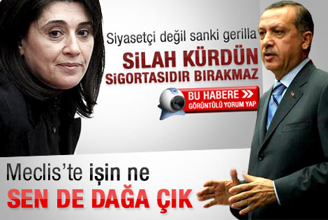 Erdoğan'dan Leyla Zana'ya yanıt - izle