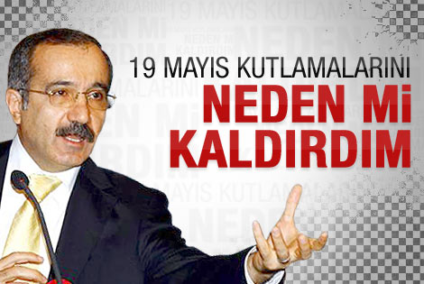 Ömer Dinçer'den 19 Mayıs açıklaması
