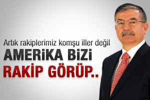 Bakan Yılmaz: ABD Türkiye'yi rakip görüp...