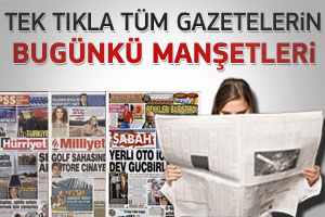 16 Ocak 2012 günün gazete manşetleri