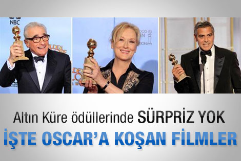 Altın Küre ödülleri sahiplerini buldu