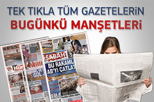 17 Ocak 2012 günün gazete manşetleri