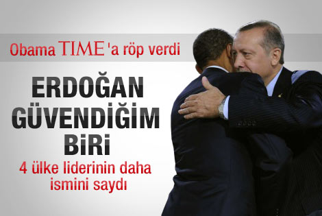 Obama: En güvendiğim liderlerden biri Erdoğan