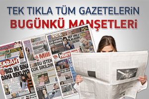 23 Ocak 2012 günün gazete manşetleri