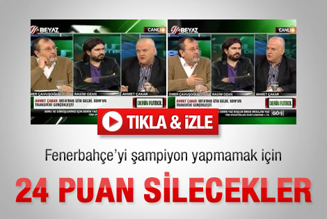 Ahmet Çakar : Fenerbahçe'nin 24 puanı düşürülecek - İzle