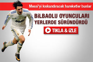 Mesut Bilbao'yu dağıttı