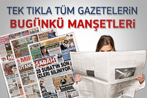 26 Ocak 2012 günün gazete manşetleri