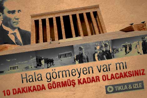 Gidip göremeyenler için Anıtkabir - İzle