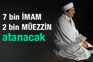 7 bin imam atanacak
