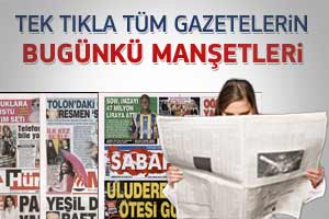 28 Ocak 2012 günün gazete manşetleri