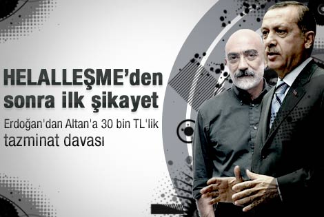 Erdoğan'dan Ahmet Altan'a dava