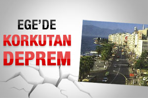 Ege Denizi'nde 4,1 büyüklüğünde deprem
