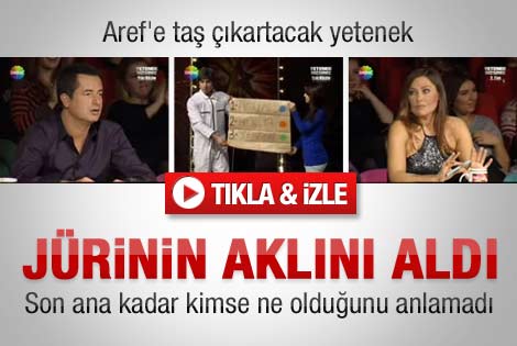 Yetenek Sizsiniz'de şaşırtan illüzyon - İzle