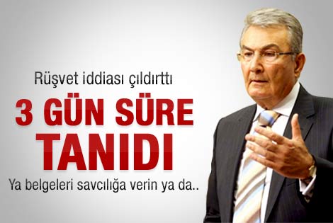 Baykal 3 gün süre tanıdı
