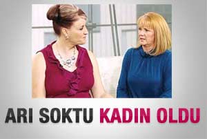 Arı soktu kadın oldu