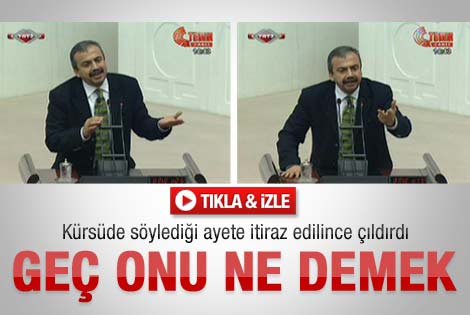 AK Parti'den gelen itiraz Sırrı Süreyya'yı kızdırdı