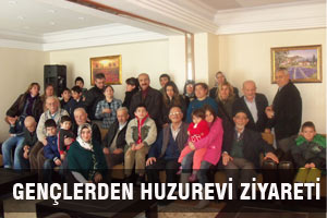 GENÇLERDEN HUZUREVİ ZİYARETİ
