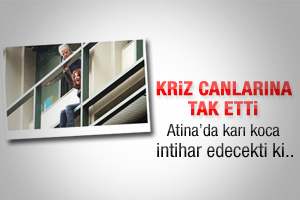 Yunanistan'da ekonomik kriz intiharın eşiğine getirdi