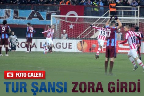 Trabzon tur şansını zora soktu